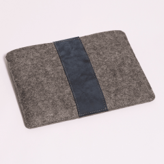 Keçe Laptop Kılıfları 13''/13.3''/14 inç Macbook Air Ve Ultrabook / Evrak Çantası Mavi
