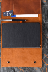 Hakiki Deri El Yapımı Ajanda Kitap Defter Kılıfı Taba